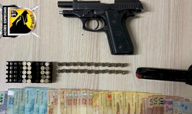 Morador do Jardim Nunes em Rio Preto é preso com pistola
