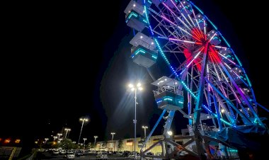 Shopping em Rio Preto recebe roda-gigante de 22 metros de altura