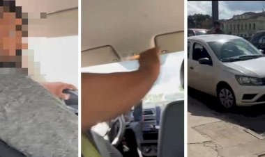 Mulher com criança de colo denuncia motorista de aplicativo por agressão em Rio Preto