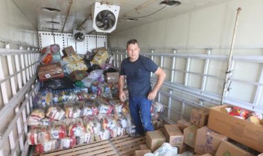 Caminhões com doações de Rio Preto partem para o Sul