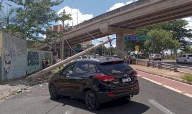 Em três meses, região de Rio Preto registra 65 colisões de veículos contra postes