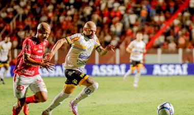 Novorizontino sofre gol nos acréscimos e é derrotado em Goiânia