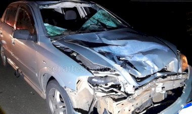 Pedestre morre atropelado por carro na Washington Luís em Pindorama