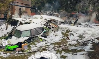 Destroços de avião já estão na sede da Voepass, em Ribeirão Preto