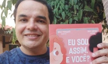 Raul Marques lança ‘Eu sou assim. E você?’, obra voltada ao público infantil
