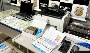 Polícia descobre fábrica de documentos falsos em Bady Bassitt