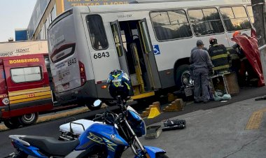 Motociclista é atropelado por ônibus na avenida Murchid Homsi, em Rio Preto