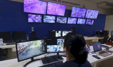 Bases policiais vão monitorar o Calçadão 24 horas até o Natal em Rio Preto