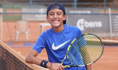 Tenista de Rio Preto lidera ranking estadual na categoria 11 anos