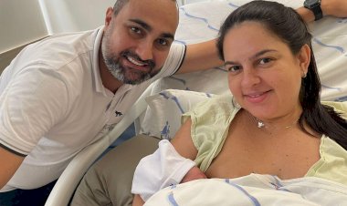 Lucas Henrique é o primeiro bebê do ano a nascer no HCM de Rio Preto