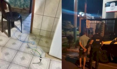 Homem é preso após agredir mulher e mantê-la em cárcere privado em Rio Preto