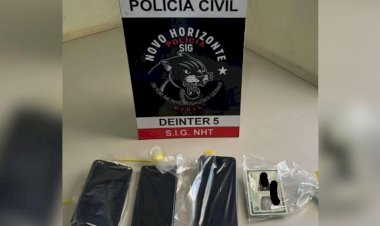 Casal tenta aplicar golpe em agência bancária e é preso em Novo Horizonte