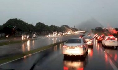 Chuva adia início de obras da terceira faixa da Washington Luís, em Mirassol