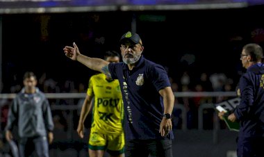Técnico do Mirassol parabeniza equipe e agredece torcida pelo apoio após vitória sobre o São Paulo