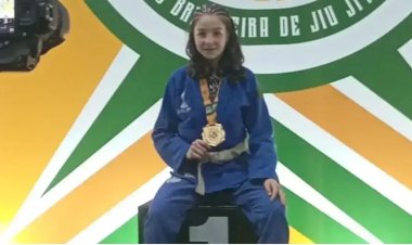Adolescente rio-pretense é vence o Campeonato Brasileiro Kids de Jiu-Jitsu