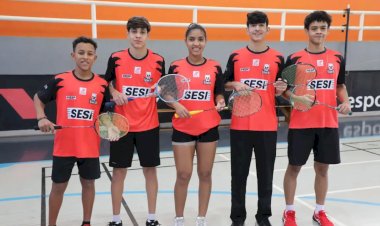 Atletas de Badminton do Sesi Rio Preto representarão o Brasil em Campeonato Pan-Americano