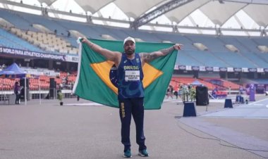 Claudiney Batista, de Rio Preto, conquista tetracampeonato no Mundial no lançamento de disco