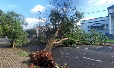 Defesa Civil alerta para chuvas fortes e tempestades nesta segunda-feira, 29 e terça, 30