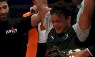 De Rio Preto, Edgar Pigmeu nocauteia favorito holandês e conquista cinturão de MMA na Europa