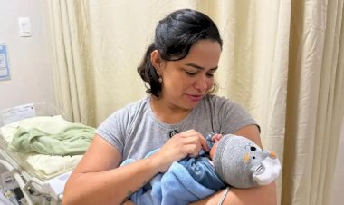 Bebês recebem imunização contra bronquiolite no HCM, em Rio Preto