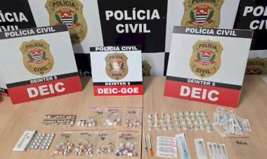 Dupla é presa em Mirassol por venda clandestina de canetas emagrecedoras