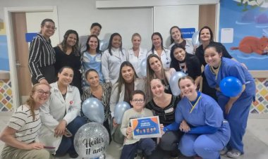 Após cirurgia, Heitor tem alta de hospital de Rio Preto no dia do aniversário de 11 anos
