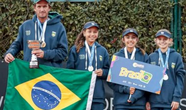 Jovem rio-pretense conquista título sul-americano de tênis com equipe brasileira