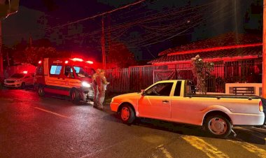 Motorista bêbado é preso após bater em viatura do Corpo de Bombeiros em Rio Preto