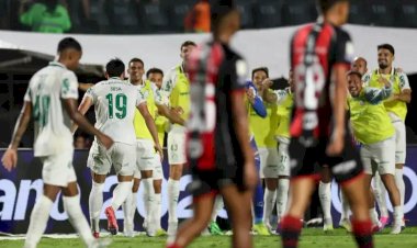 Palmeiras faz valer expulsão dupla do Vitória, goleia e aumenta vantagem na liderança
