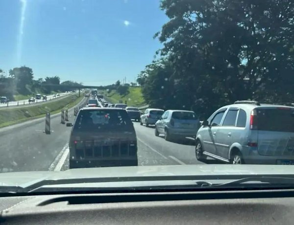 Sem trabalhadores, interdição na Washington em Mirassol gera reclamações de motoristas