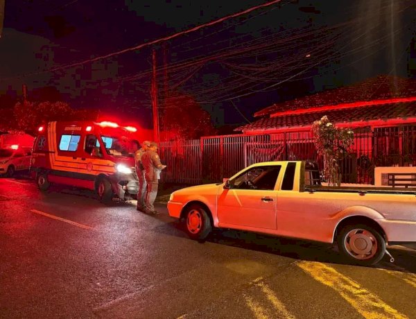 Motorista bêbado é preso após bater em viatura do Corpo de Bombeiros em Rio Preto