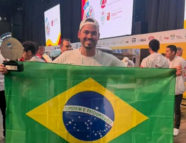 Chef de Rio Preto sobe ao pódio no mundial de pizza na Argentina
