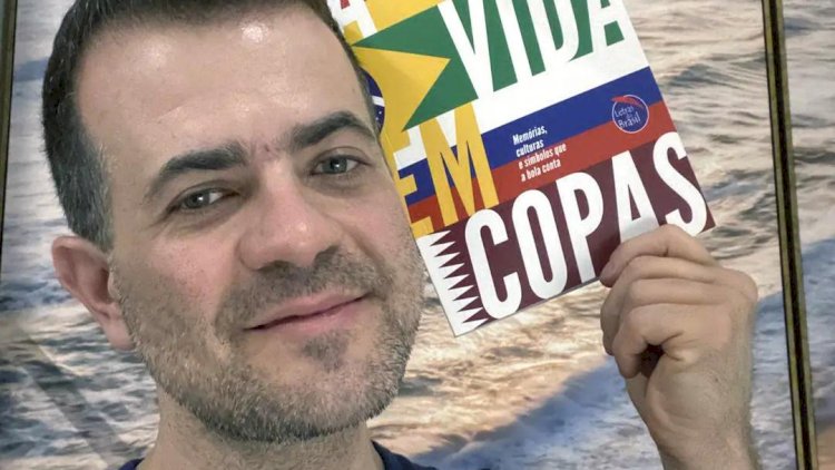 Jornalista da região lança livro sobre o impacto social das Copas do Mundo