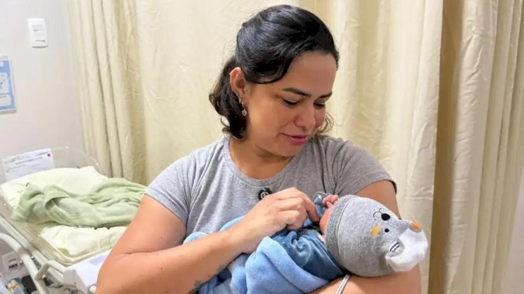 Bebês recebem imunização contra bronquiolite no HCM, em Rio Preto