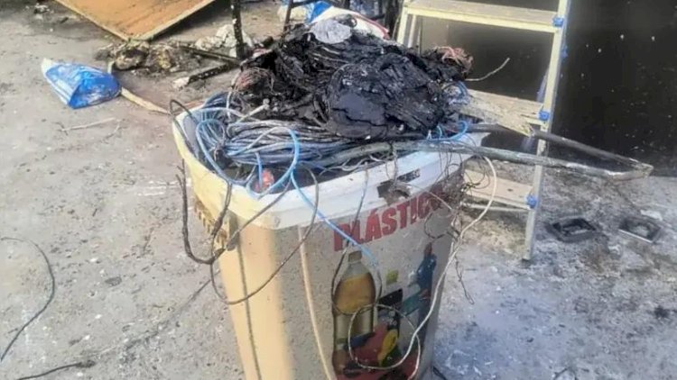 Sem vigilância, criminosos furtam fios de almoxarifado da Saúde, em Rio Preto