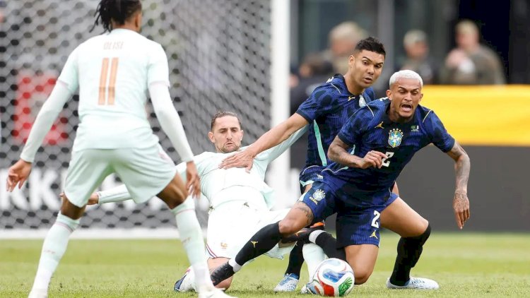 Brasil perde da França e deixa má impressão contra rival mais difícil antes da Copa do Mundo