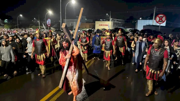 Encenação da Paixão de Cristo em Bálsamo espera sete mil pessoas na Sexta-feira Santa
