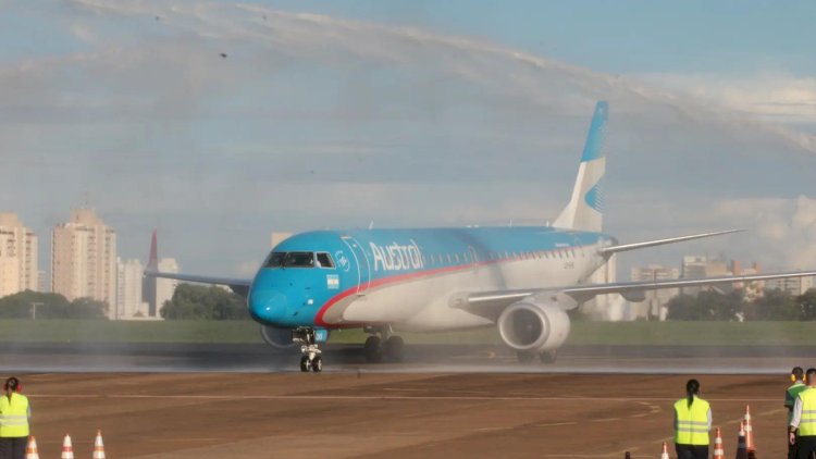 Voo da Libertadores inaugura fase internacional do aeroporto de Rio Preto