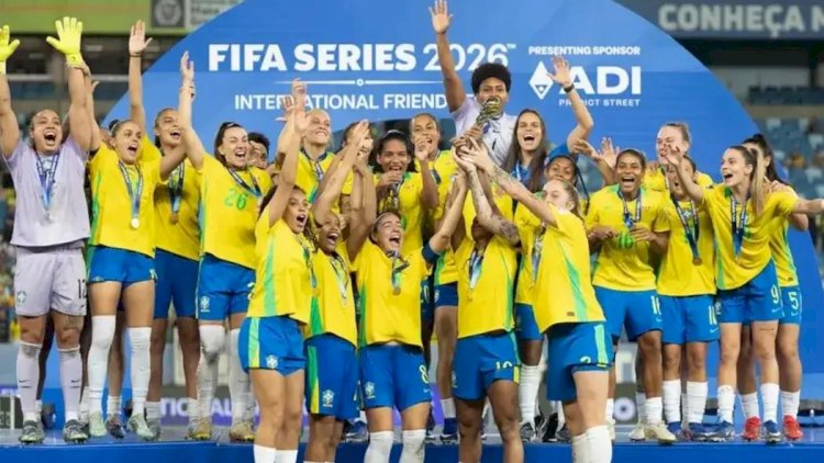 Brasil conquista título do FIFA Series de futebol feminino