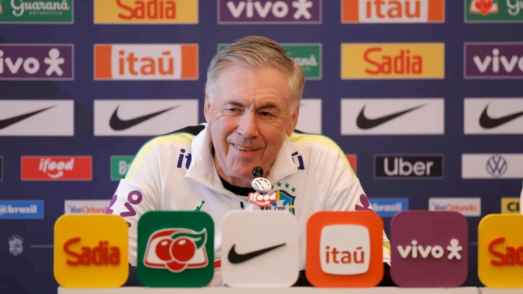 Ancelotti renova com a CBF e segue na Seleção até 2030