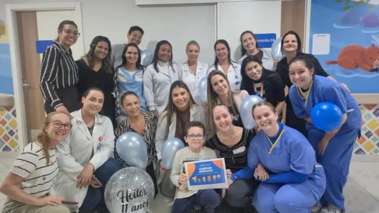 Após cirurgia, Heitor tem alta de hospital de Rio Preto no dia do aniversário de 11 anos