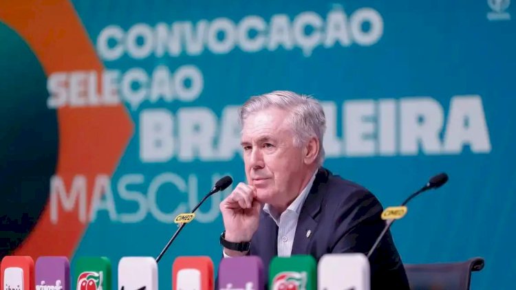 Com Neymar na lista, Ancelotti anuncia os convocados para a Copa do Mundo