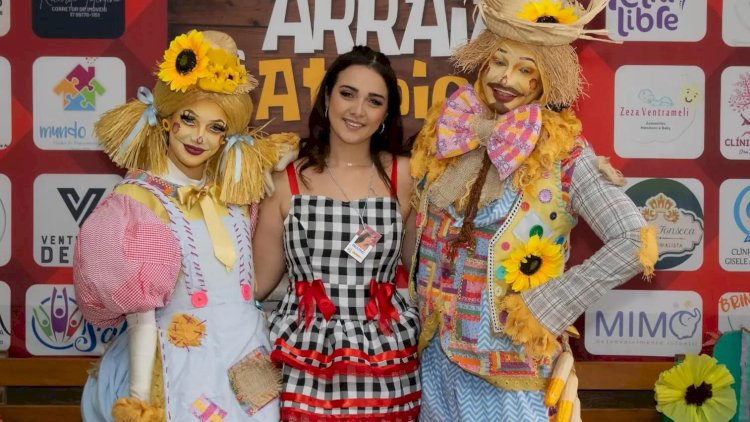 Projeto faz festa junina beneficente