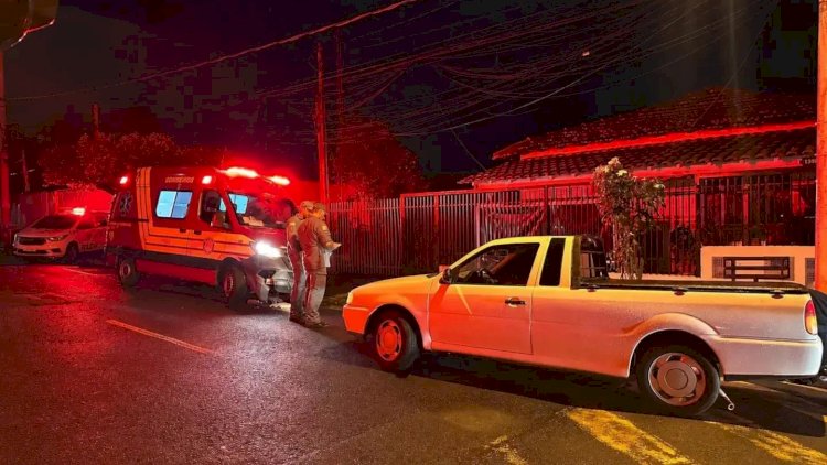 Motorista bêbado é preso após bater em viatura do Corpo de Bombeiros em Rio Preto
