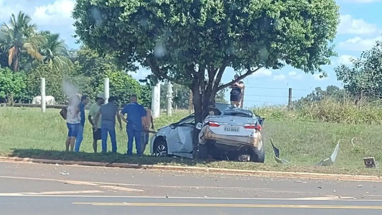 Mulher de 37 anos morre em acidente em rodovia de Guarani d'Oeste