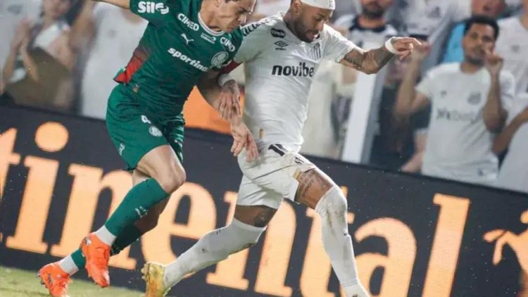 Palmeiras segura Santos, empata na Vila e vai à semifinal da Copa do Brasil