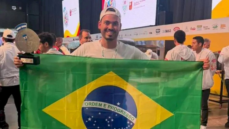 Chef de Rio Preto sobe ao pódio no mundial de pizza na Argentina