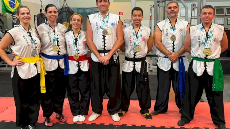 Rio Preto leva 14 medalhas e põe atleta no top 3 do Brasil no kung fu