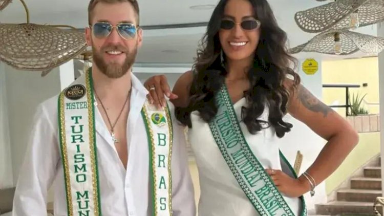 Mirassolenses representam o Brasil no Miss e Mister Turismo Mundial 2026, na Colômbia