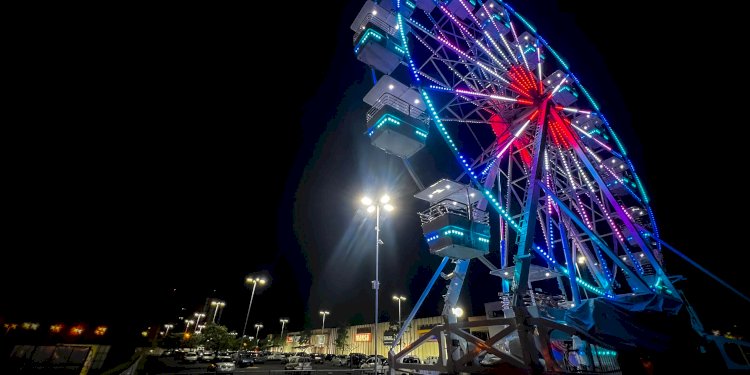 Shopping em Rio Preto recebe roda-gigante de 22 metros de altura